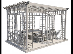 pergola 18 3D मॉडल