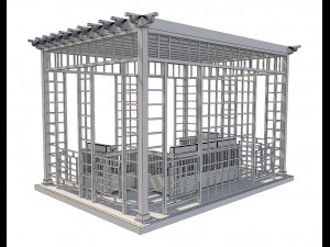 pergola 18 3D मॉडल