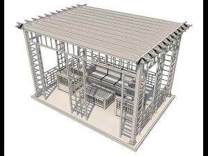 pergola 18 3D Model