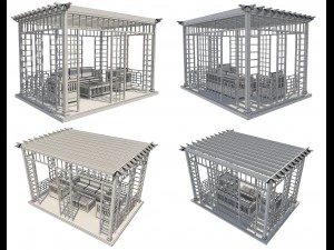 pergola 18 3D Model