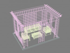 pergola 18 3D मॉडल