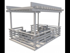 pergola 19 3D मॉडल