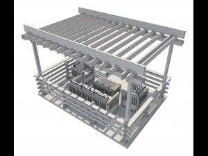 pergola 19 3D मॉडल