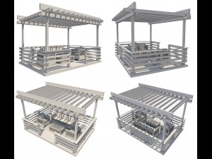 pergola 19 3D मॉडल