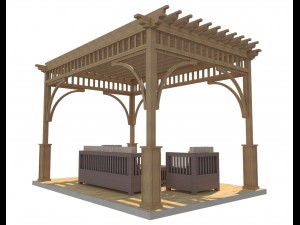 pergola 20 3D मॉडल