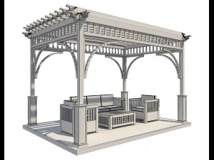 pergola 20 3D Model