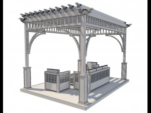 pergola 20 3D मॉडल