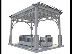 pergola 20 3D Model