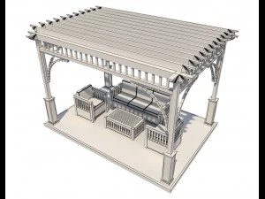 pergola 20 3D Model