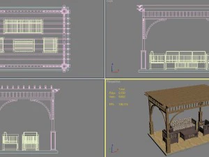 pergola 20 3D Model