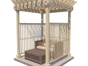 pergola 21 3D मॉडल