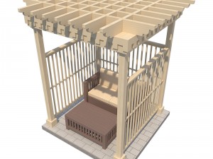 pergola 21 3D मॉडल