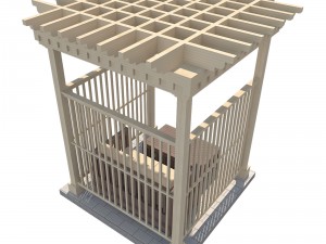 pergola 21 3D मॉडल