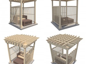 pergola 21 3D मॉडल