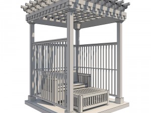 pergola 21 3D मॉडल