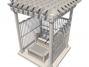 pergola 21 3D मॉडल