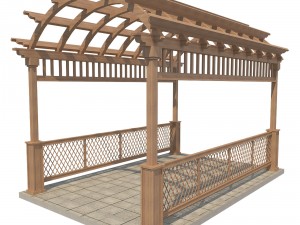 pergola 22 3D मॉडल