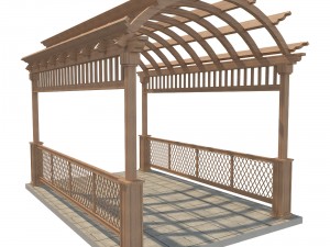 pergola 22 3D मॉडल