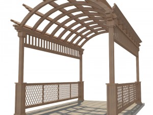 pergola 22 3D मॉडल