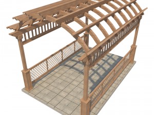 pergola 22 3D मॉडल