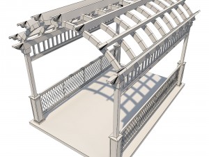 pergola 22 3D मॉडल