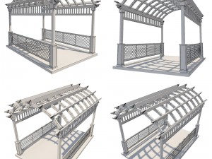 pergola 22 3D मॉडल
