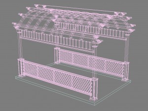 pergola 22 3D मॉडल