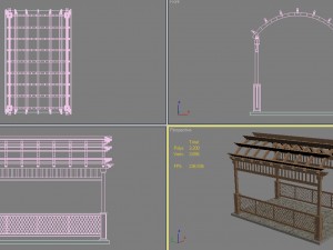 pergola 22 3D मॉडल