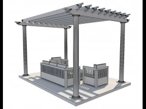 pergola 23 3D Model