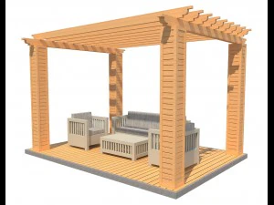 pergola 24 3D Model