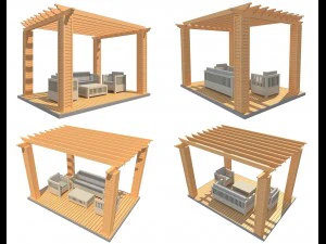 pergola 24 3D Model