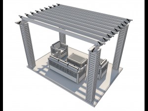 pergola 24 3D मॉडल