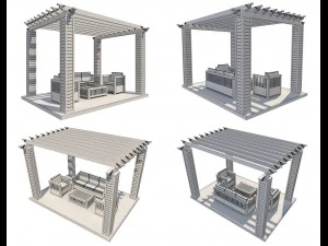 pergola 24 3D Model