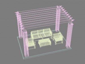 pergola 24 3D मॉडल