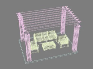 pergola 24 3D Model