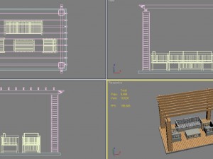 pergola 24 3D मॉडल