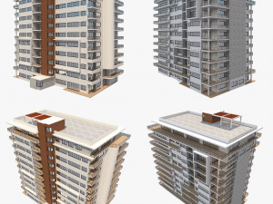 apartment building6 3D Model
