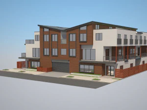 apartment building11 3D Model