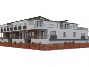 apartment building11 Modelo 3D
