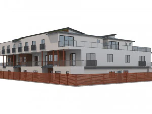 apartment building11 3D Model