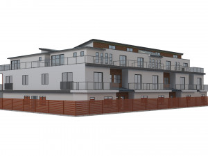 apartment building11 Modelo 3D