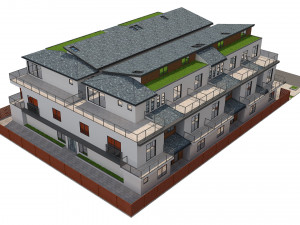 apartment building11 Modelo 3D