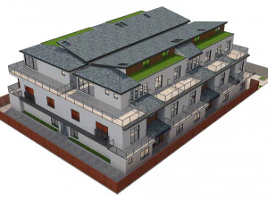 apartment building11 3D Model