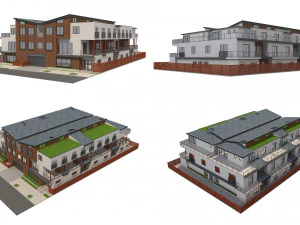 apartment building11 3D Model