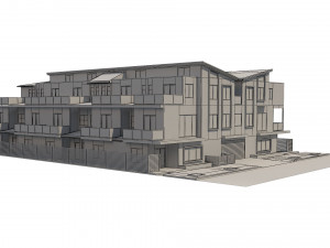 apartment building11 Modelo 3D