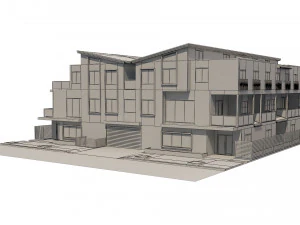 apartment building11 3D Model