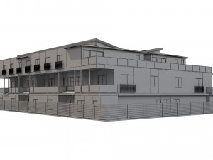 apartment building11 Modelo 3D