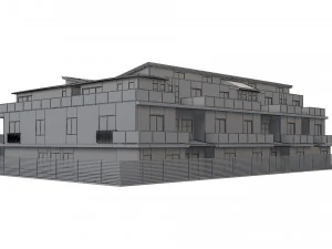 apartment building11 3D Model
