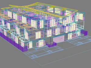 apartment building11 3D Model