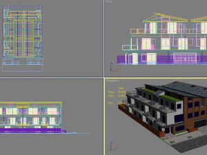 apartment building11 3D Model